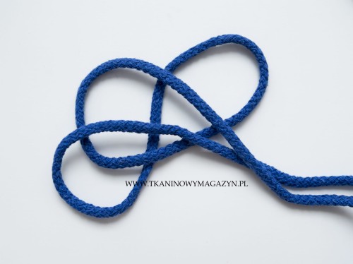 Tkaninowy Magazyn Katowice Pasmanteria Hurtownia - sznurek bawełniany - granatowy, atramentowy.jpg