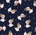 tkaninowymagazyn - dzianina jersey - psy w kosmosie, navy, pieski,psiaki.png